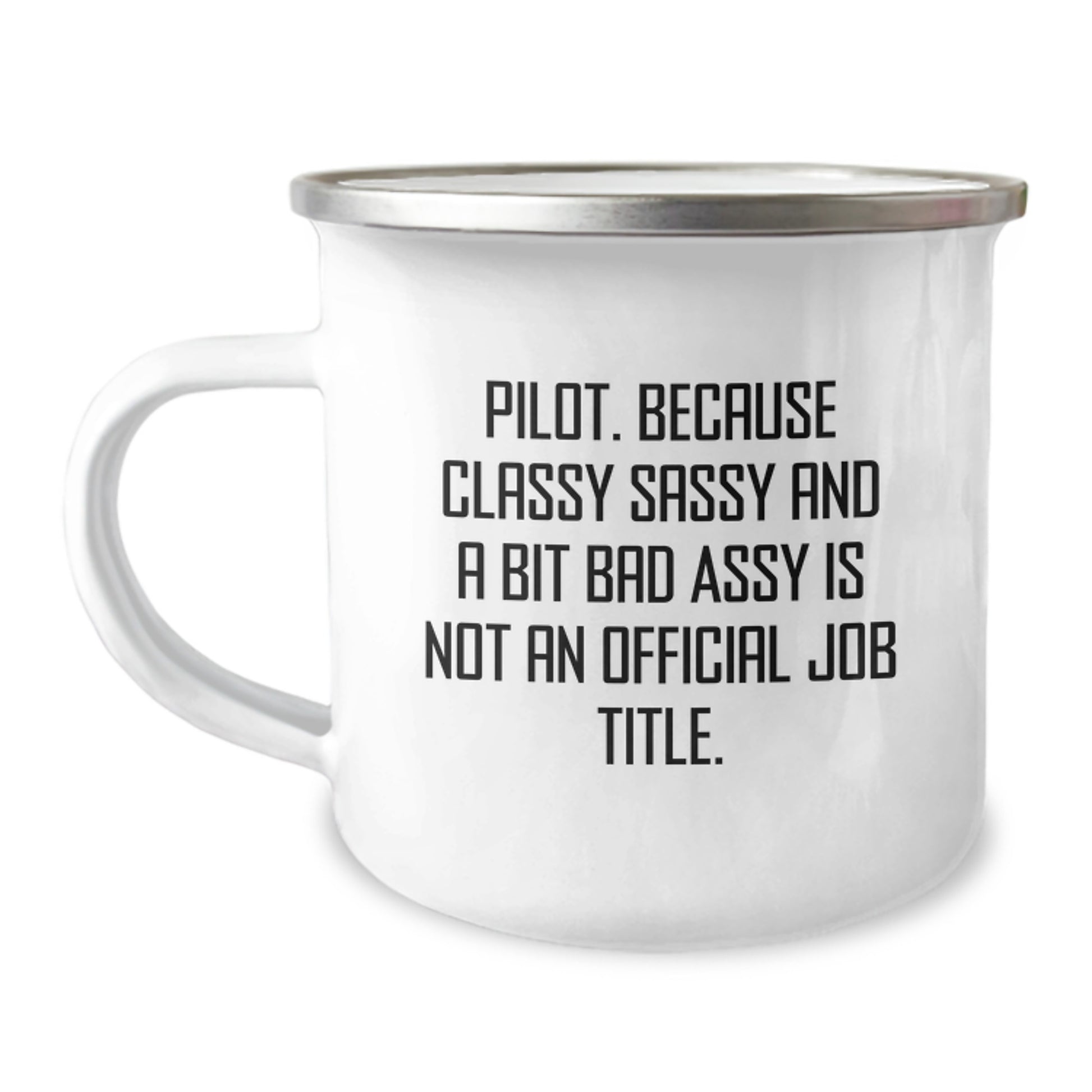 Pilot Camping Mug for Coworkers Idea Birthday Gift – Boldly Yours - Image 1
