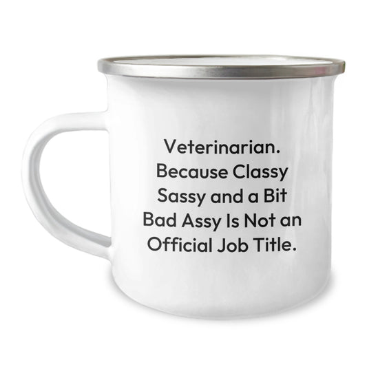Veterinarian Camping Mug Keepsake Birthday Gift for Him - Image 1