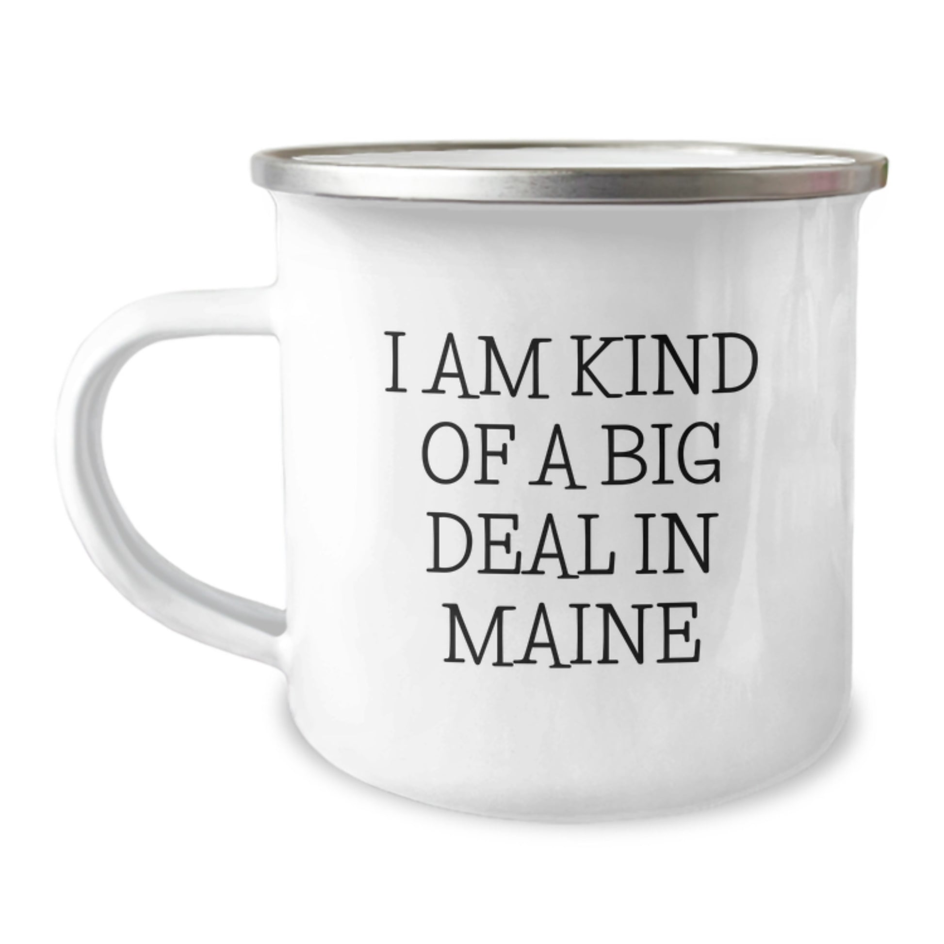 Maine Camping Mug Novelty Birthday Gift for Friends - Image 1