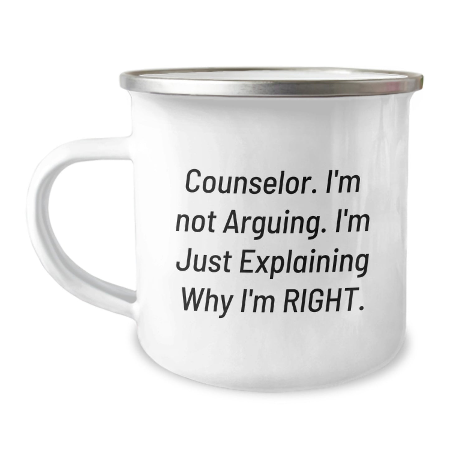 Birthday Gift Counselor Camping Mug for Her Present - Image 1
