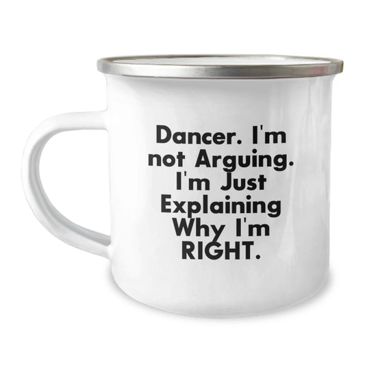 Funny Dancer Gifts from Friends and Family for Graduation Unique Mugs Camping Lover - Image 1
