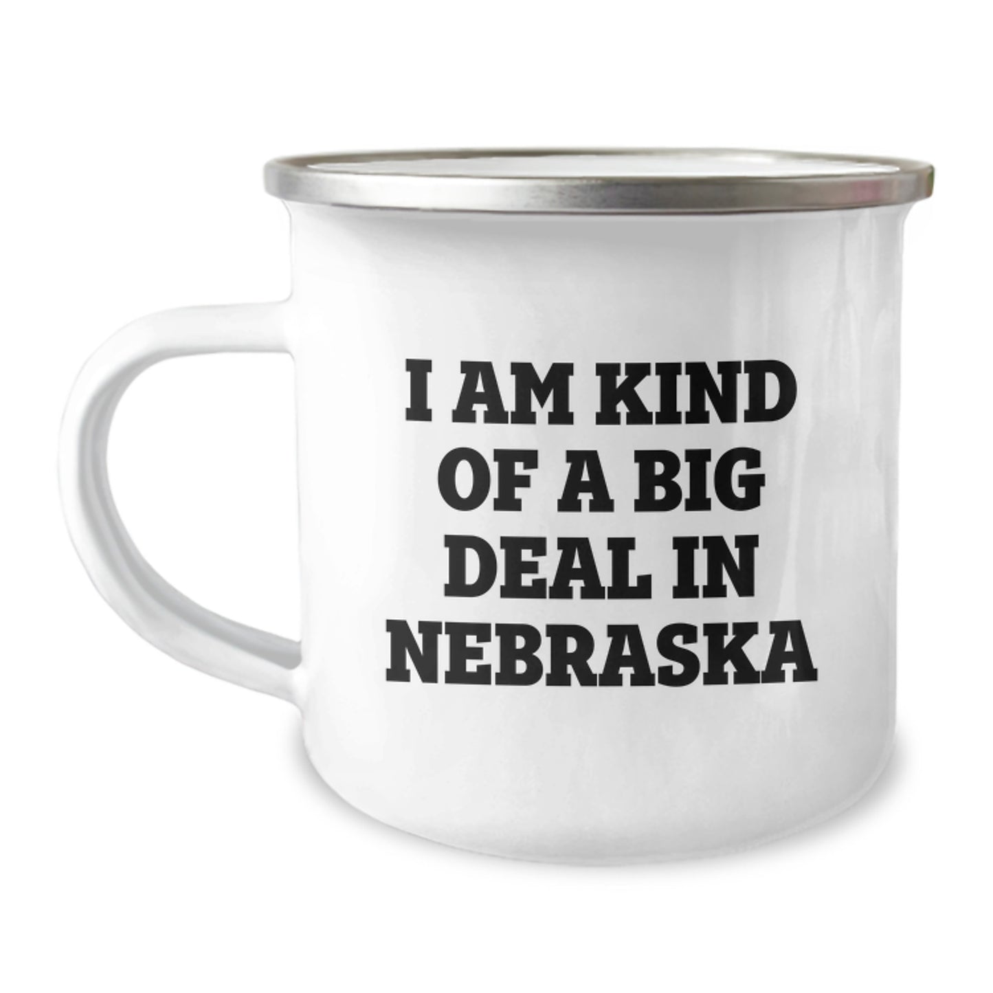 Nebraska Keepsake Camping Mug for Him Birthday Gift - Image 1