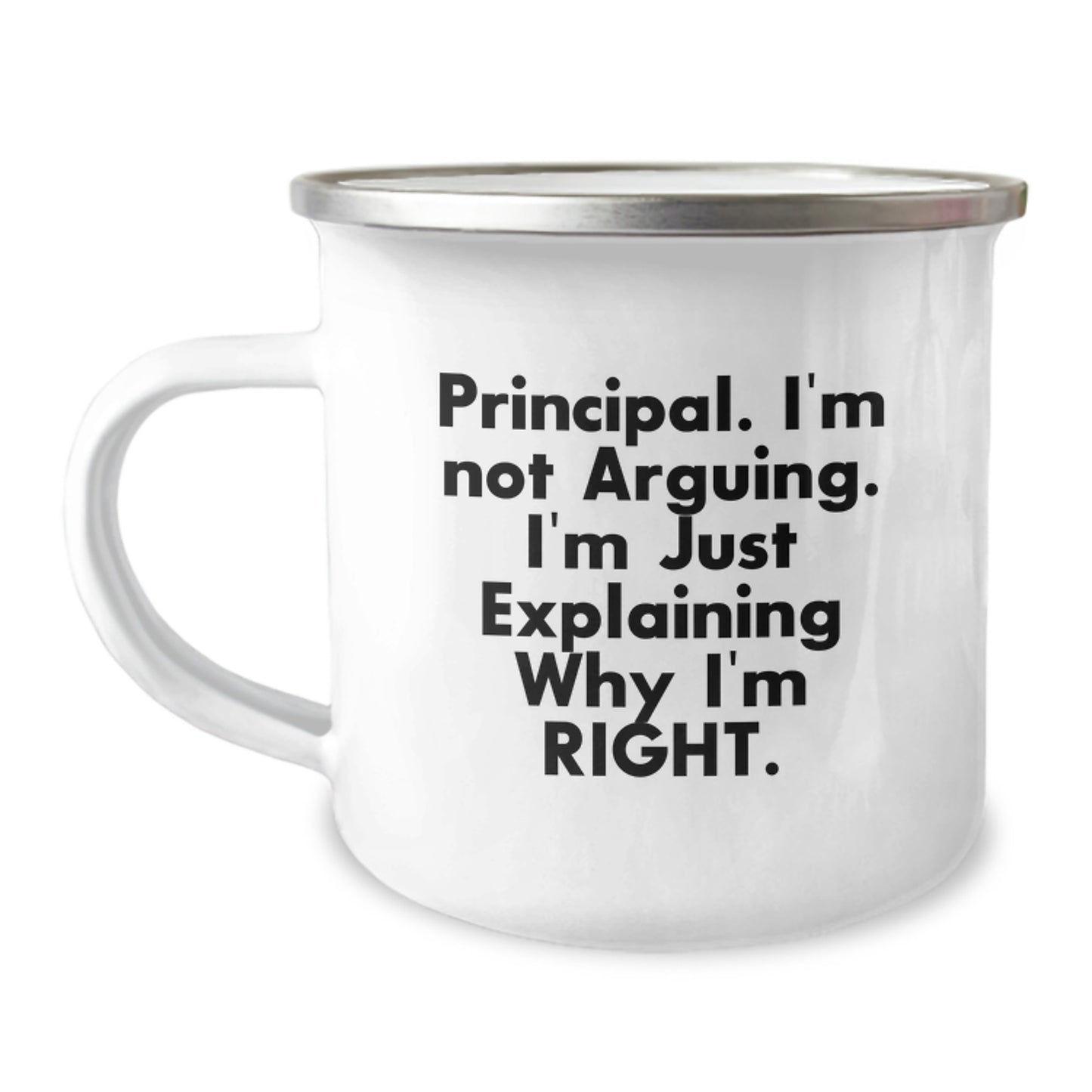 Birthday Gift Principal Camping Mug for Her Present - Image 1