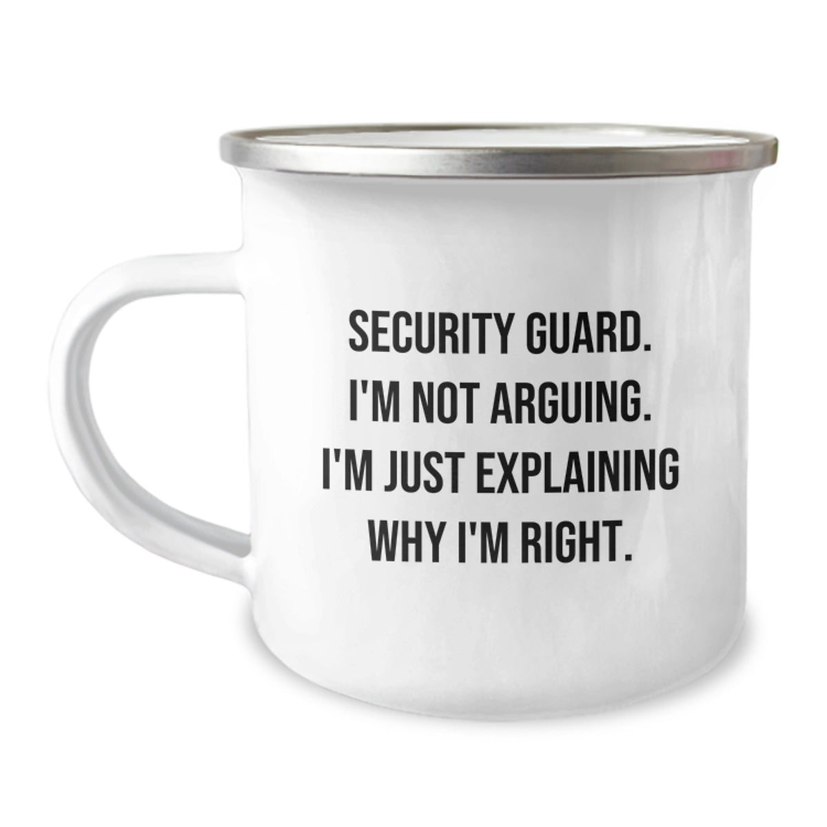 Funny Security Guard Gifts from Friends Birthday Unique Mugs for Security Guards Camping Enthusiasts - Image 1