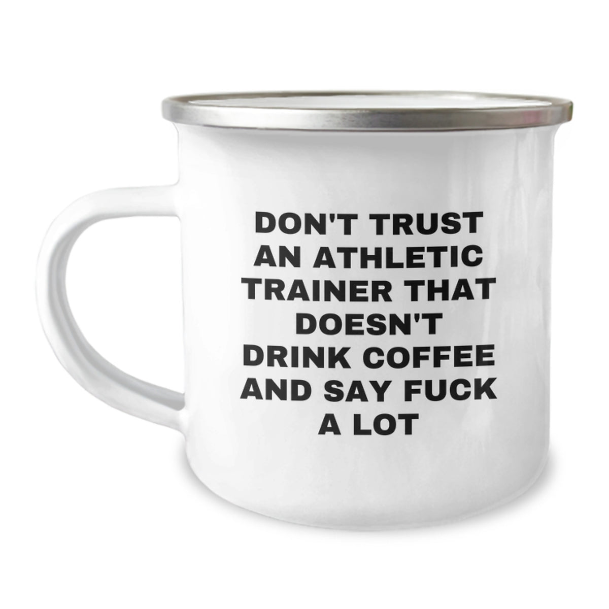 For Him Athletic Trainer Keepsake Camping Mug Birthday Premium Gift - Image 1