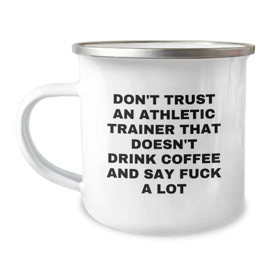For Him Athletic Trainer Keepsake Camping Mug Birthday Premium Gift - Image 1