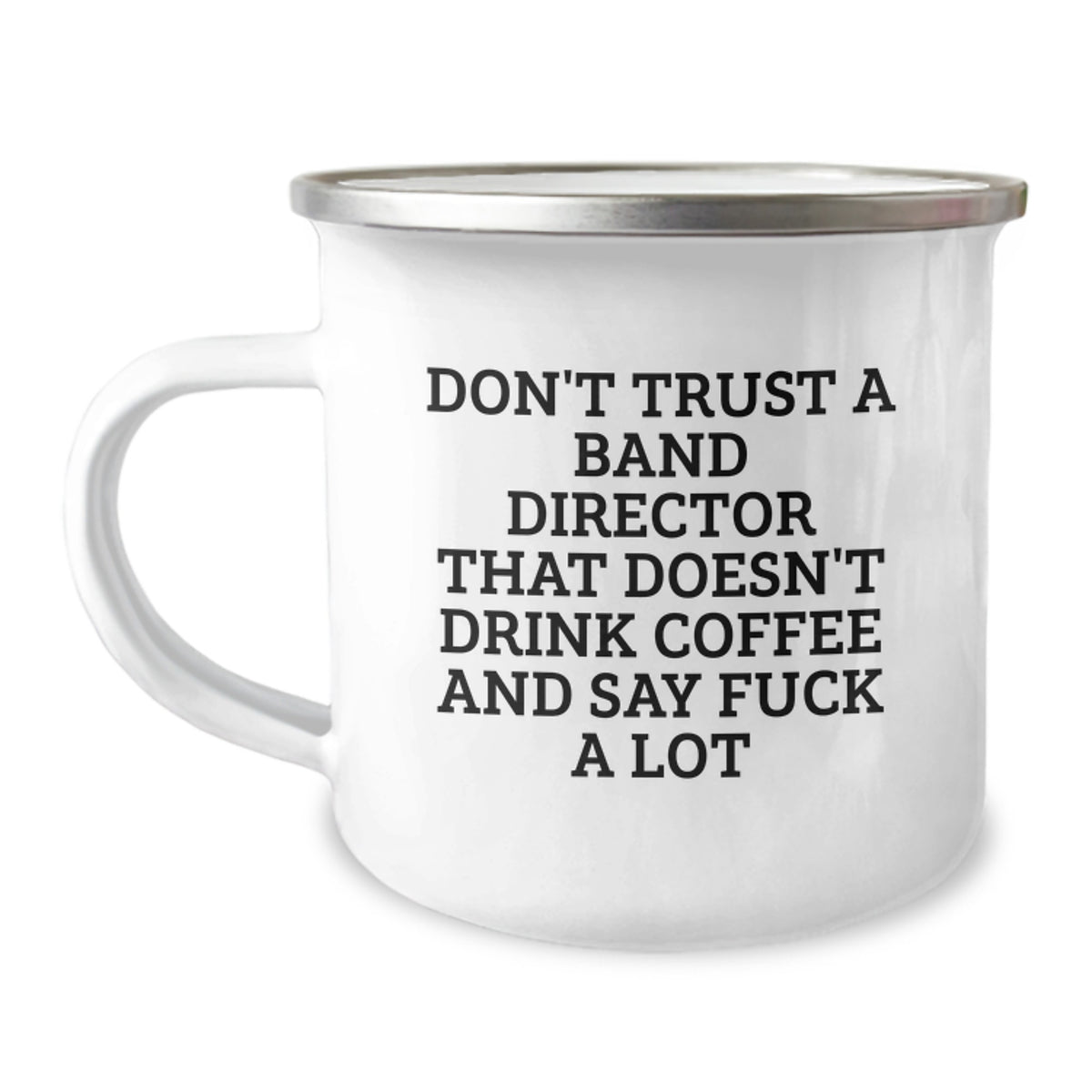 Funny Band Director Camping Mug Gifts from Men to Their Favorite Band Director Friends on Valentine's - Image 1
