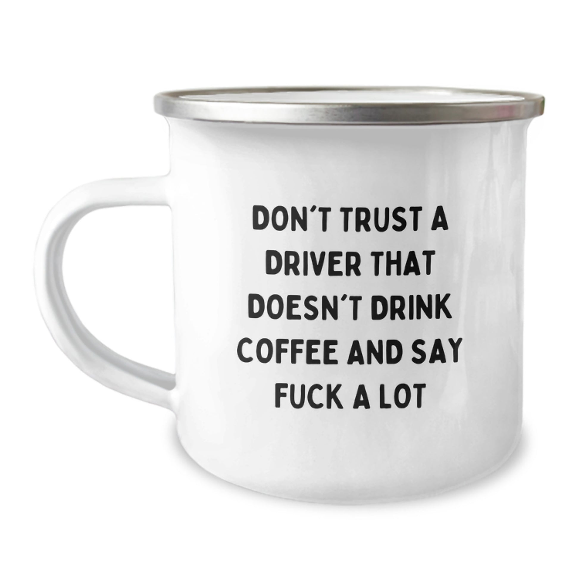 Funny Driver Camping Mug Gifts from Friends, Family or Coworkers for Driver Graduation Unique Ideas - Image 1