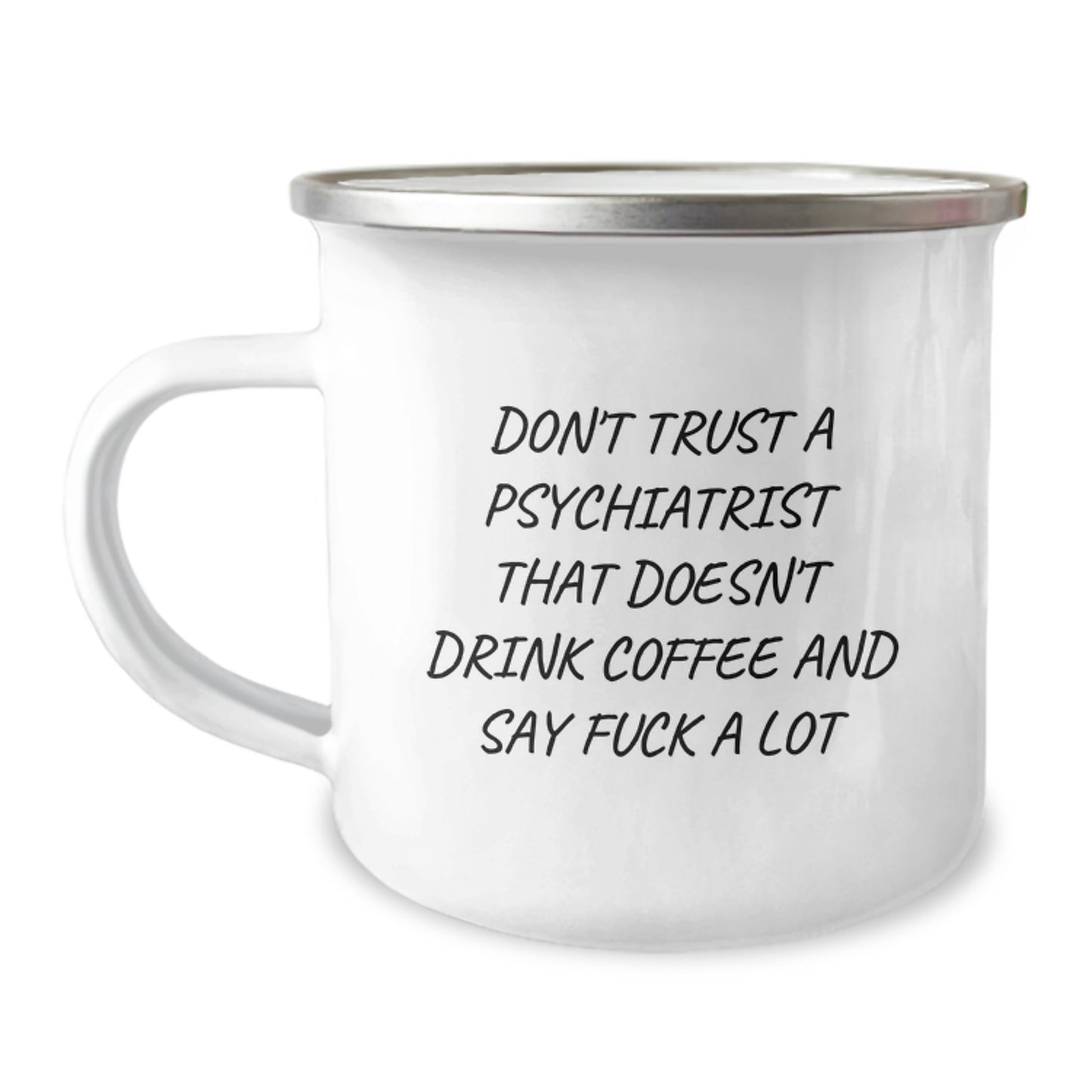 Gifts from Men - Funny Psychiatrist Mom's Day Unique Camping Mug for Psychiatric Doctor, Perfect for Mom Psychiatrist Friends Family - Image 1