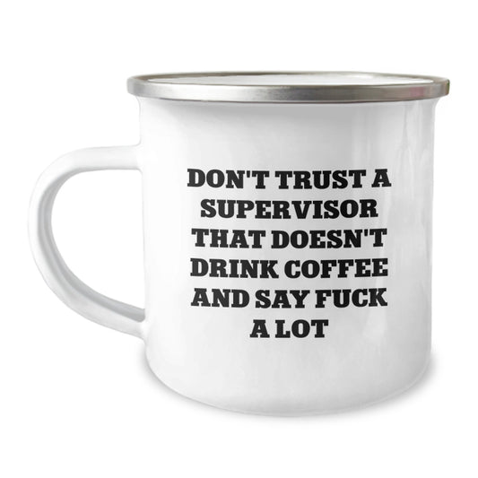Birthday Gift Supervisor Camping Mug for Her Present - Image 1