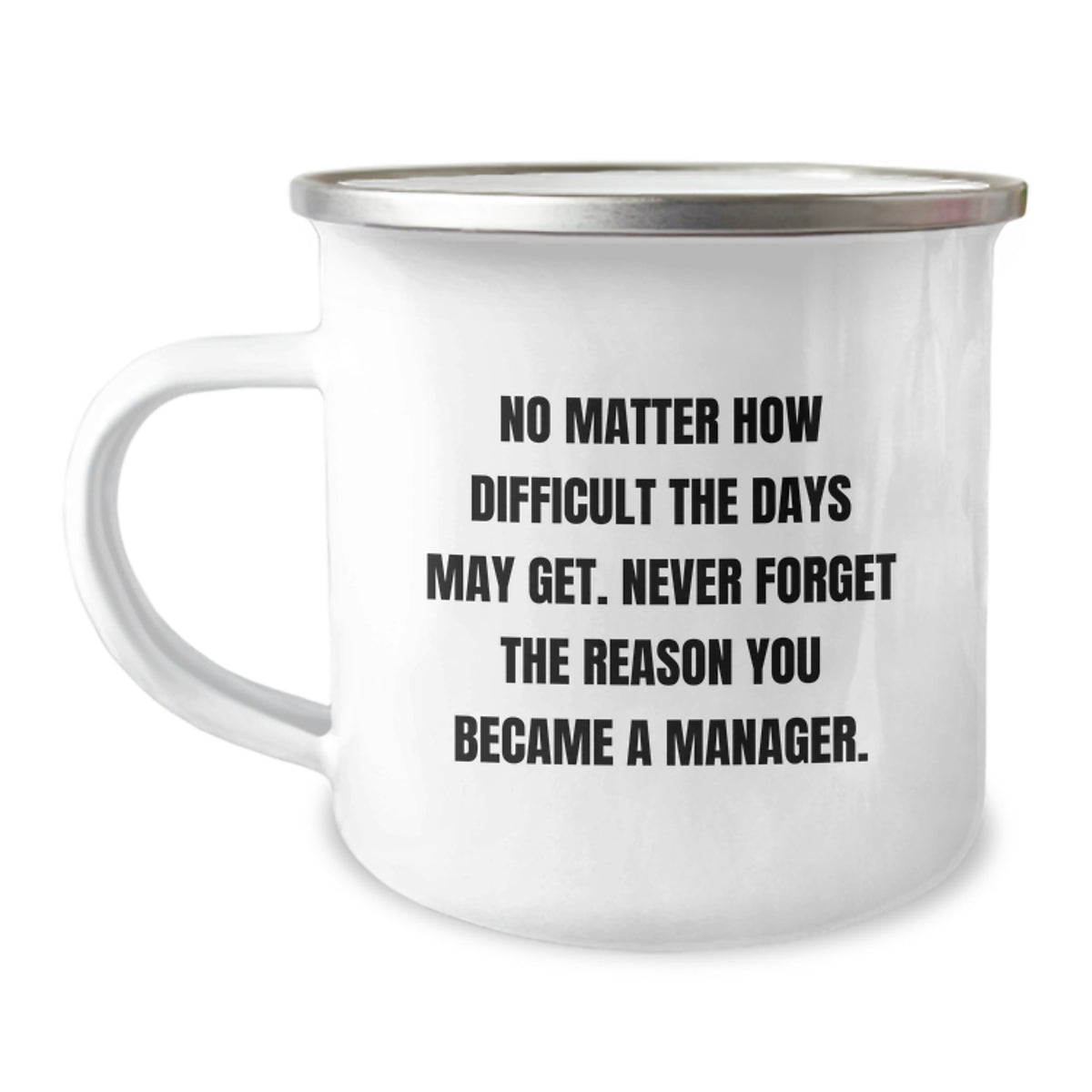 Funny Manager Gifts for Men from Family - Manager Valentine's Unique Mugs for Camping Fun - Never Forget Why You Became a Manager - Image 1