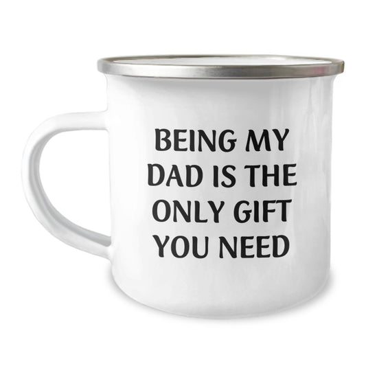 Funny Camping Mug Gifts from Men to Their Awesome Dads on Birthday Unique - Image 1