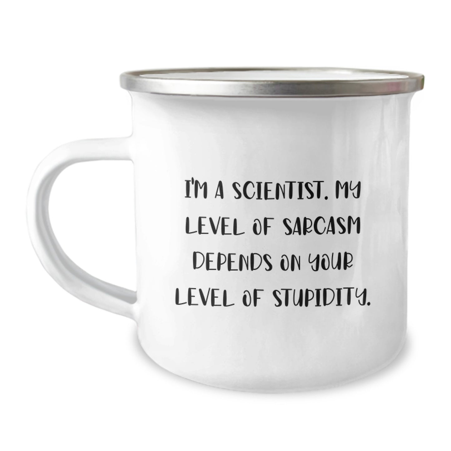 Funny Scientist Gifts for Men, Unique Camping Mug for Graduation Unique Gifts from Friends to Scientist - Image 1