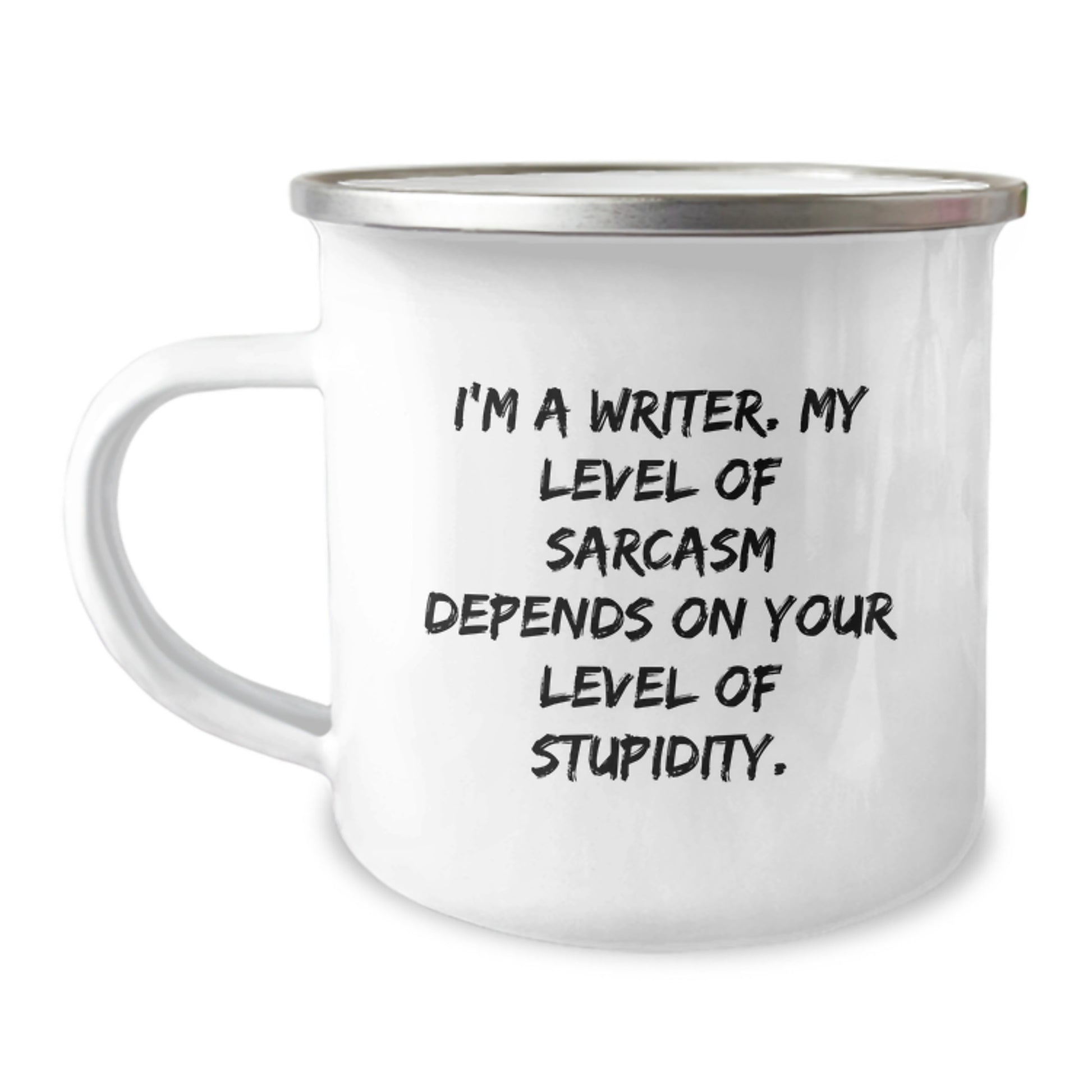 Funny Writer Graduation Gifts from Friends for Writers, Camping Mugs, I'm a Writer Sarcasm - Image 1