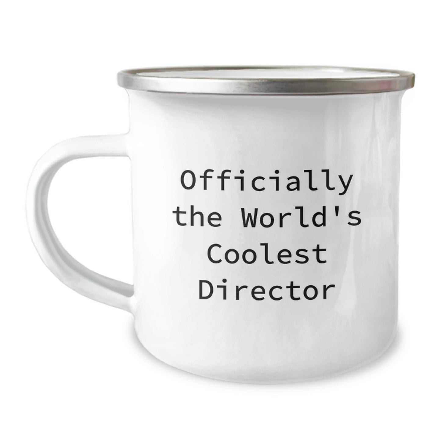 Funny Director Gifts for Men, Officially The World's Coolest Director Director Graduation Unique Gifts, Gifts from Family to Director Camping Mug - Image 1