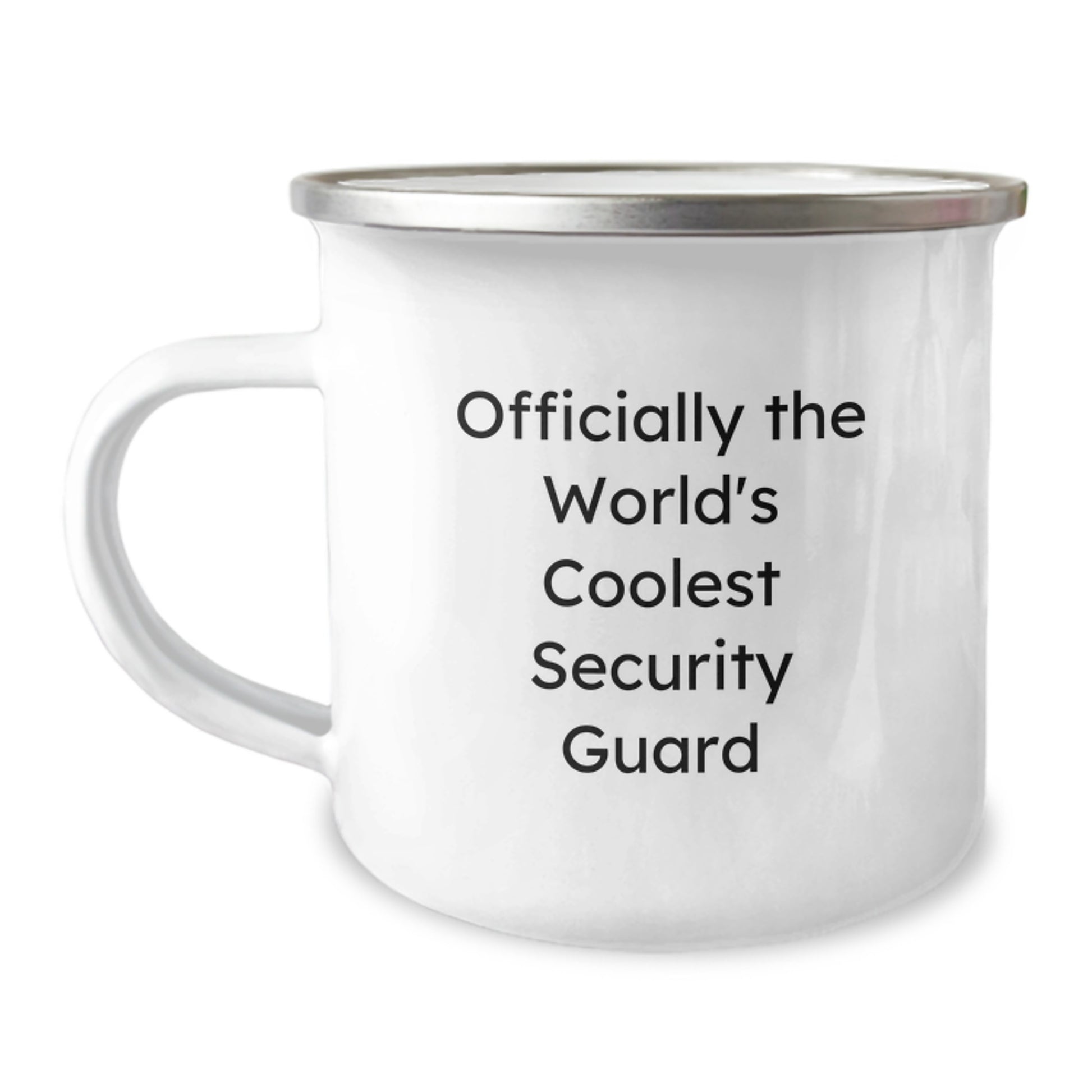 Funny Security Guard Gifts, Officially The World's Coolest Security Guard, Camping Mug for Security Guard Graduation Unique - Image 1