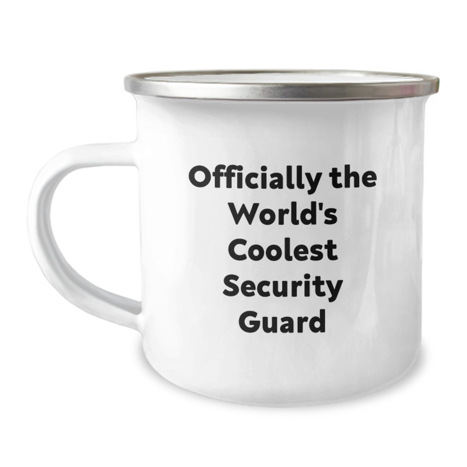 Graduation Unique Gifts for Security Guard Men Funny Camping Mug - 'Officially The World's Coolest Security Guard' - Gifts from Friends to Security Guard - Image 1