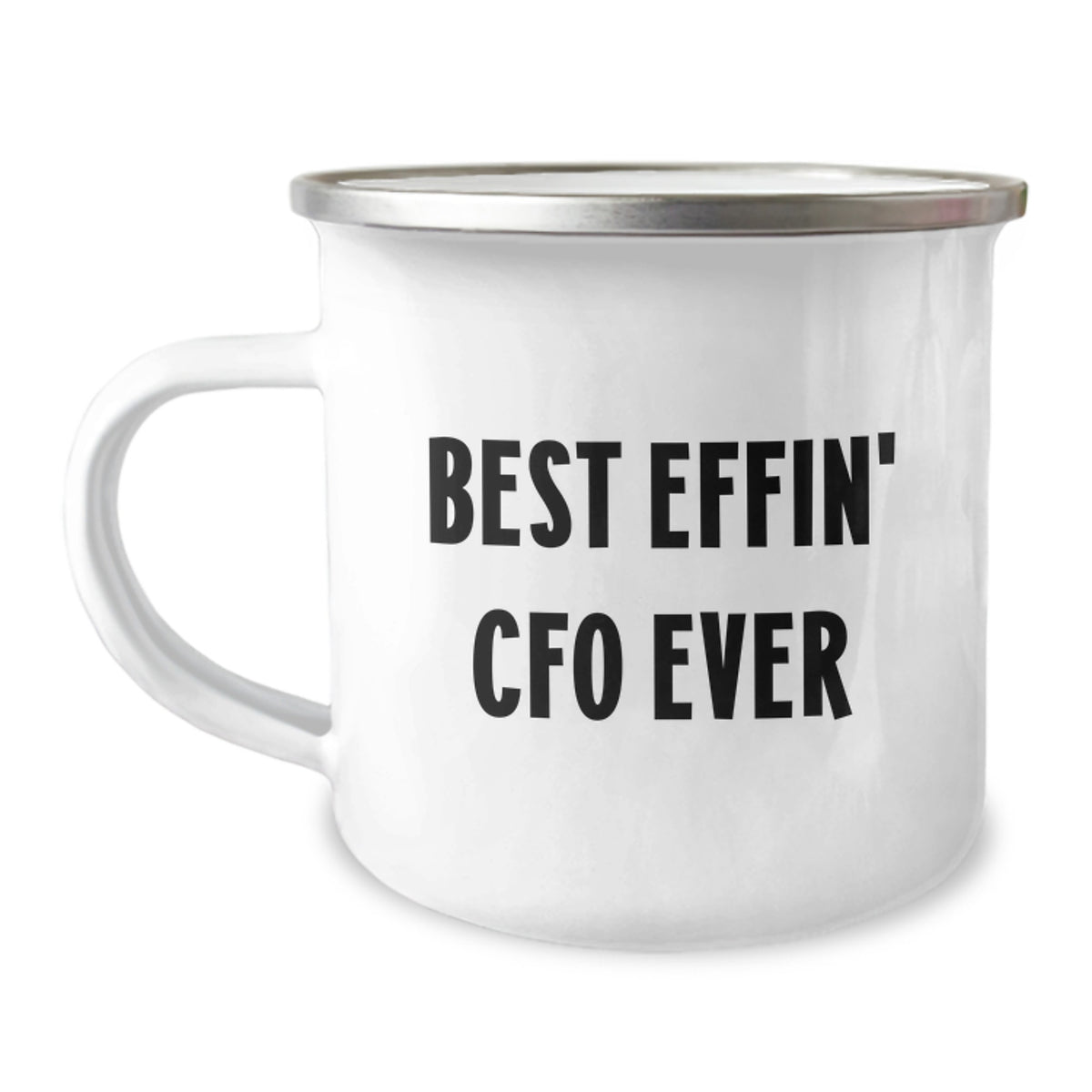 Funny CFO Gifts for Men - Best Effin' Cfo Ever Valentine's Unique Camping Mug for CFO, Friends, Family, Coworkers - Image 1