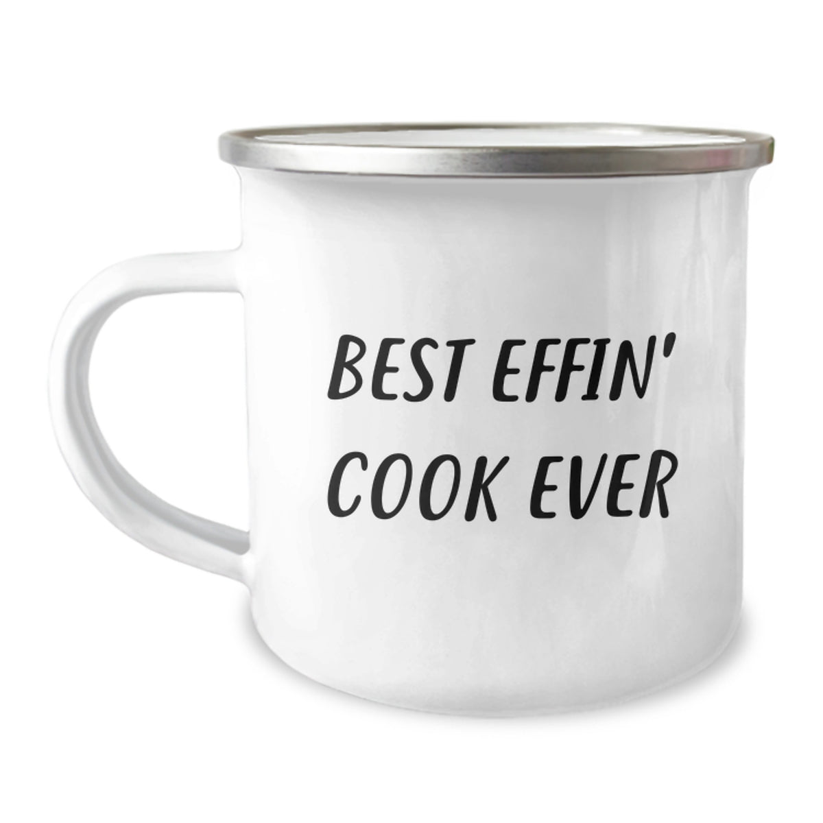 Cute Cook Gifts from Men to Women - Best Effin' Cook Ever Funny Camping Mug for Her Him - Image 1