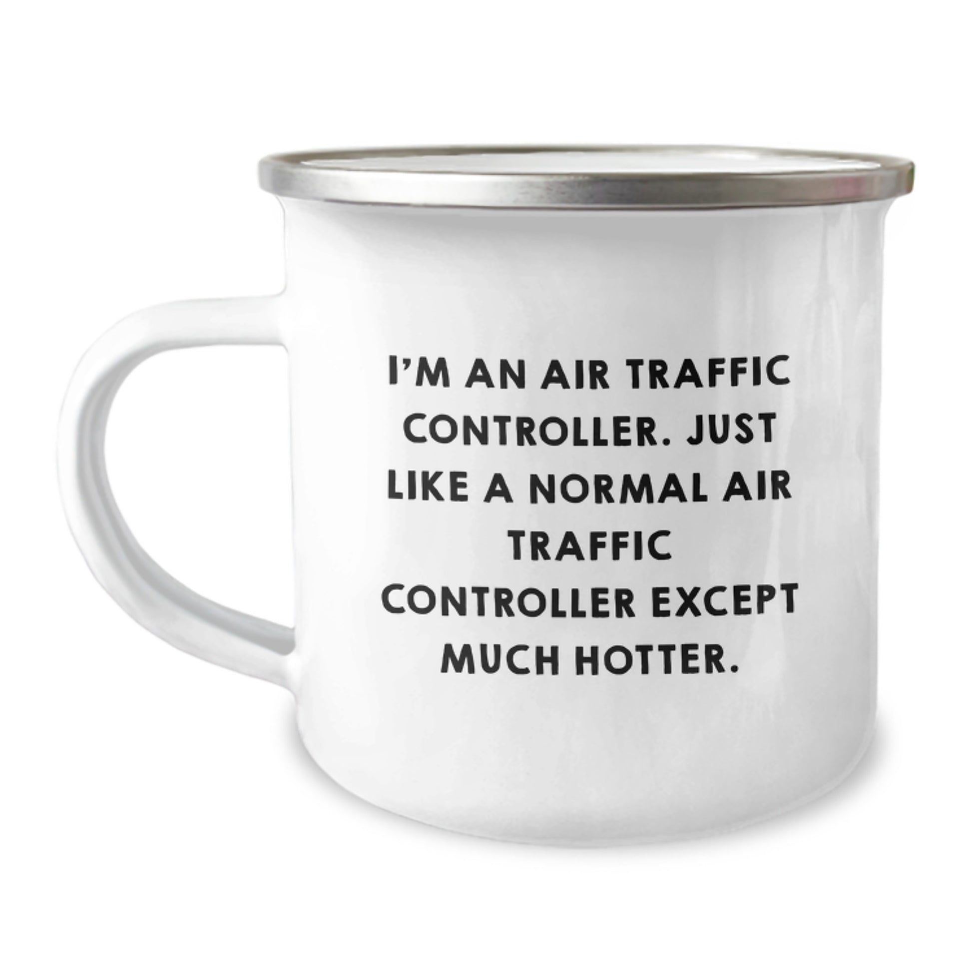 Funny Air Traffic Controller Gifts from Friends, Unique for Air Traffic Controller Men, Camping Mug for Graduation Celebration - Image 1