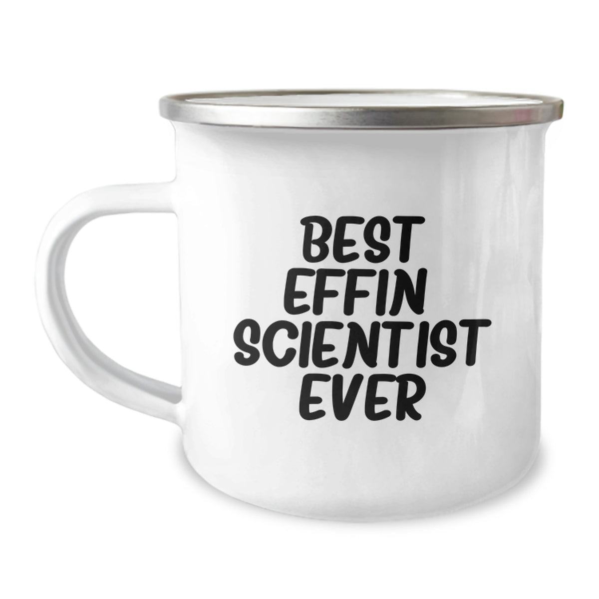 Funny Scientist Gifts for Men, Unique Valentine's Unique Gifts from Friends to Family - Best Effin' Scientist Ever Camping Mug - Image 1