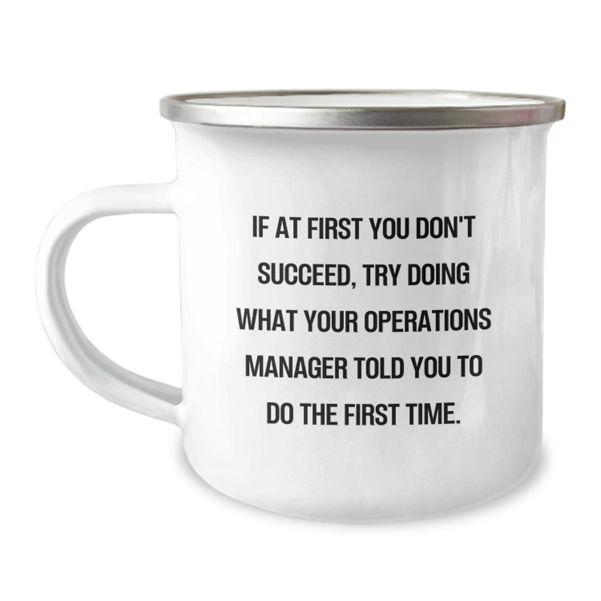 Funny Operations Manager Quotes Gifts for Operations Manager, Camping Mug for Husband, Valentine's Unique Operations Manager Gifts - Image 1