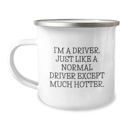 Funny Driver Gifts for Him, Camping Mug for Driver Friends, Unique Mother's Day Unique Gifts from Family - Image 1
