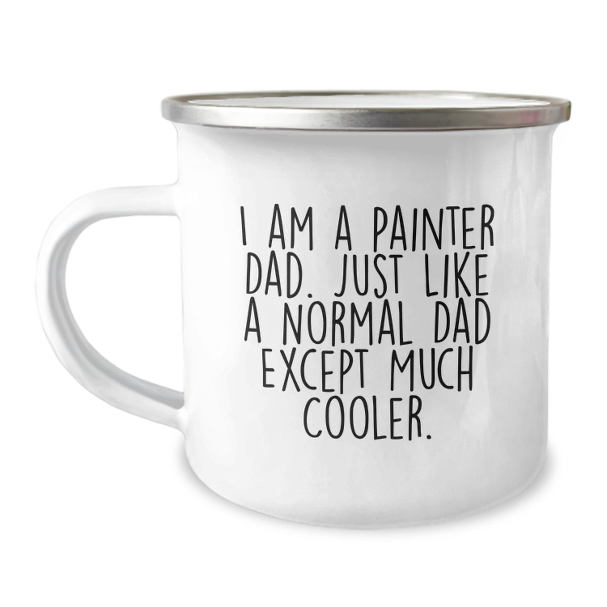 Funny Painter Dad Gifts from Men, Cute Camping Mug for Painter, I Am A Painter Dad - Mother's Day Unique Gifts - Image 1