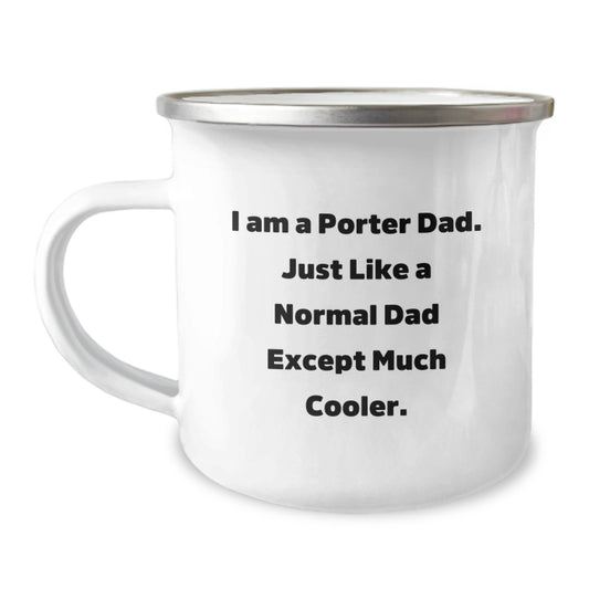Unique Gifts by Porter Enthusiasts, Funny Camping Mugs for Porter Dads, Valentine's Unique Gifts for Him - Image 1