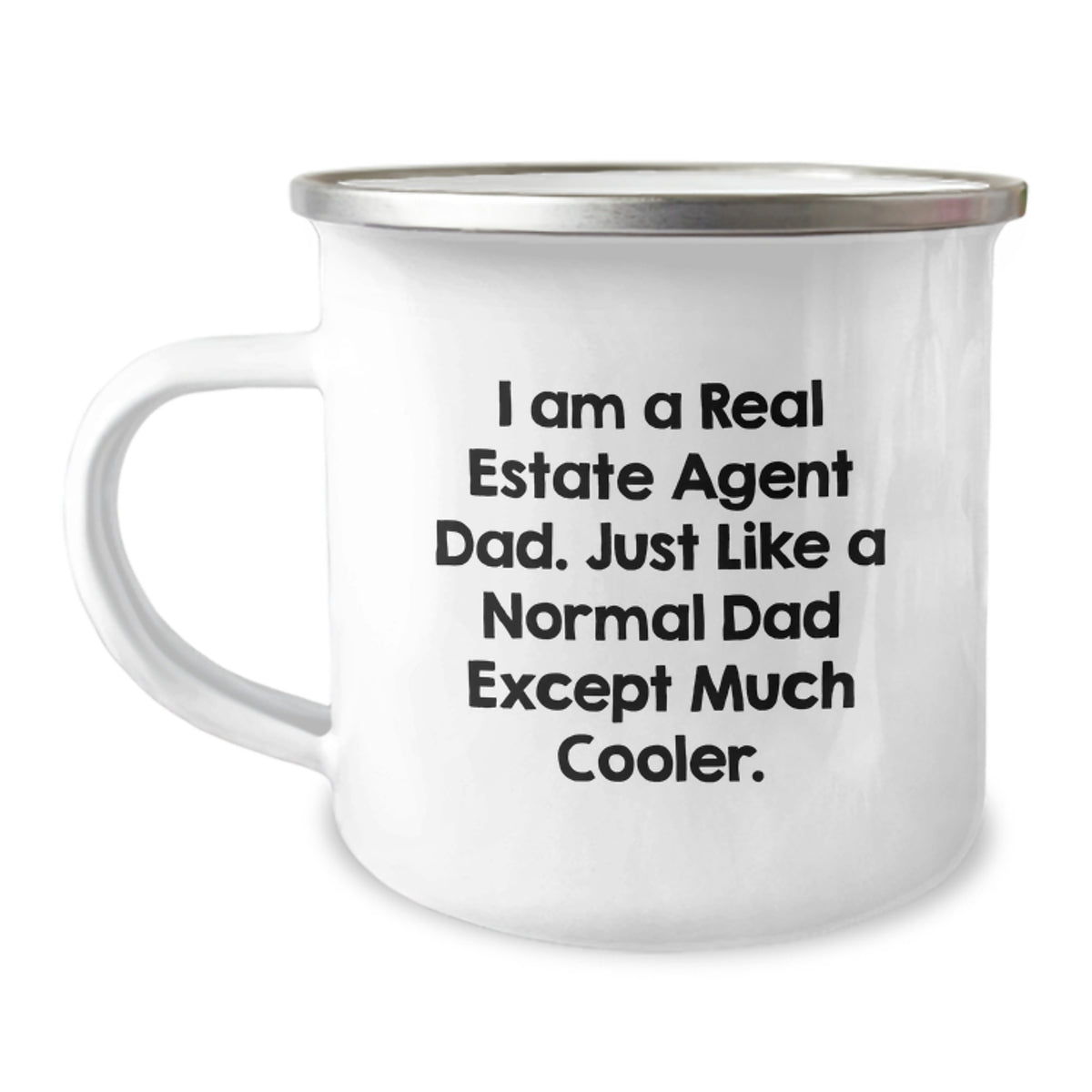 Gifts from Dad to the Coolest Real Estate Agent Dad - Funny Camping Mug for Birthday Unique Gifts for Men - Image 1