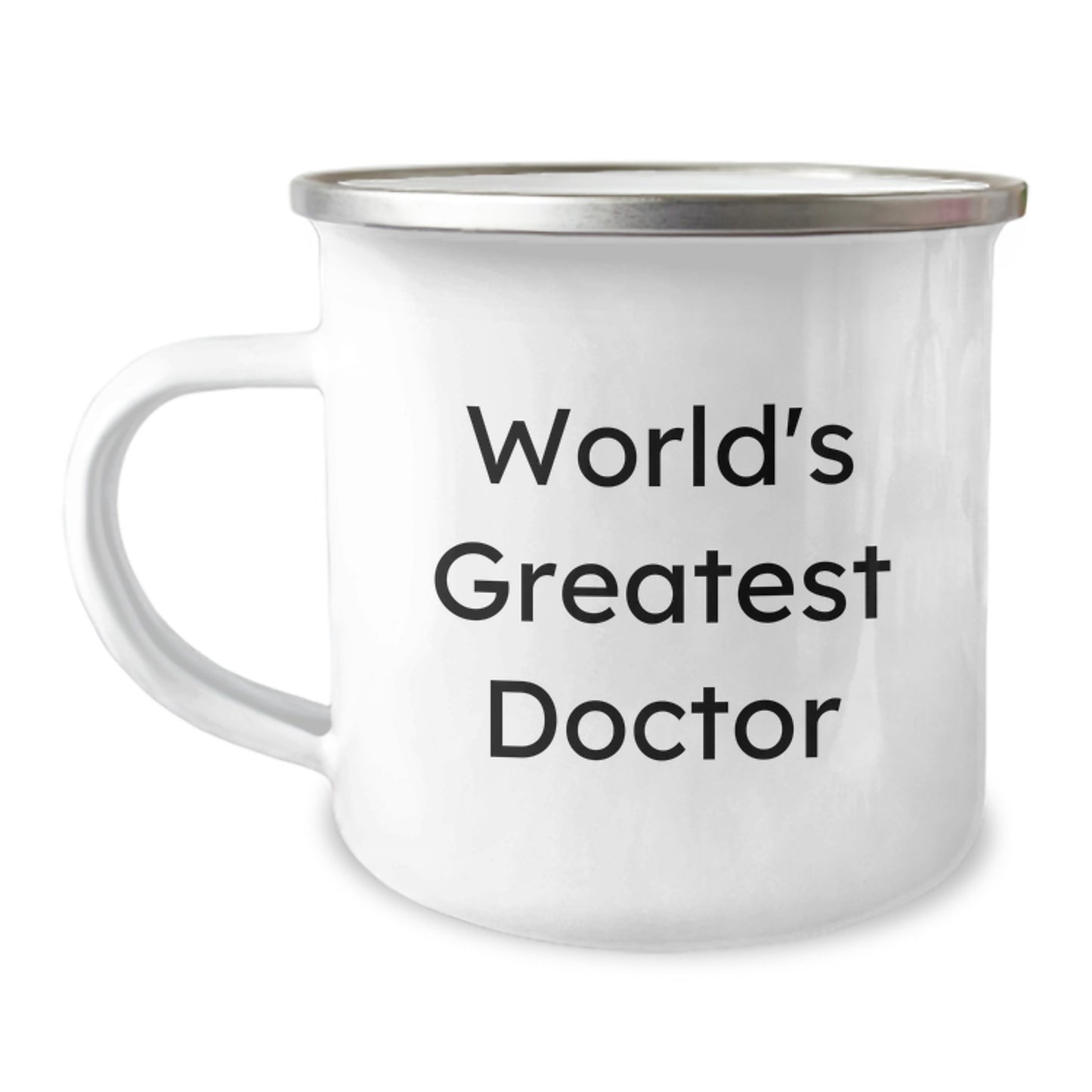 Funny World's Greatest Doctor Gifts for Men, Unique Graduation Unique Gifts from Family - Camping Mug - Image 1