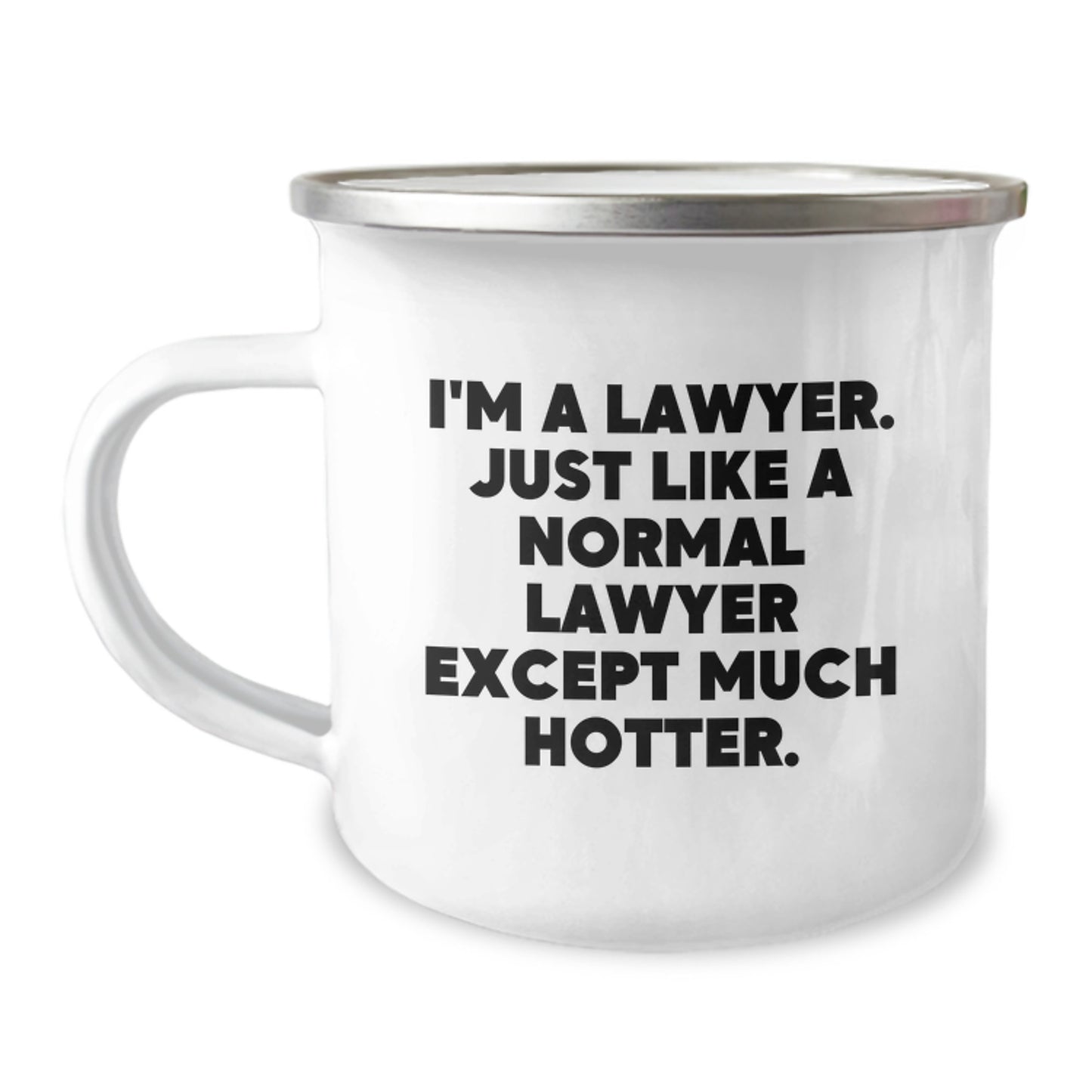 Funny Lawyer Gift, Unique Camping Mug for Lawyer Friends, Best Father's Day Unique Gifts from Family - Image 1