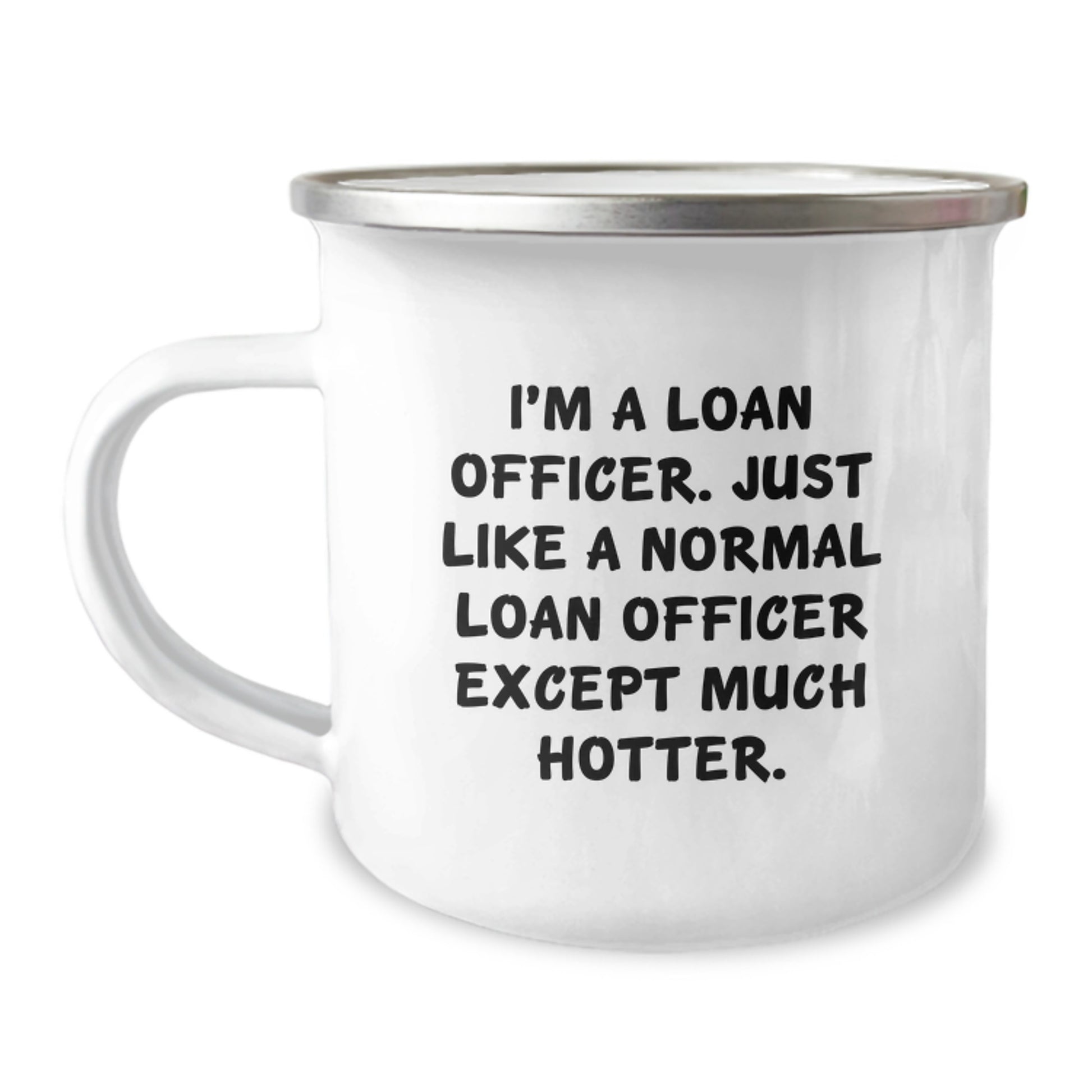 Father's Day Unique Gifts for Loan Officer Men, Funny Loan Officer Camping Mug, Gift from Friends - Image 1