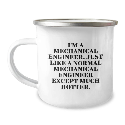 Mechanical Engineer Gifts, Funny Quote, Camping Mug for Dad, Father's Day Unique Gifts from Son, Daughter, Friend, or Family - Image 1