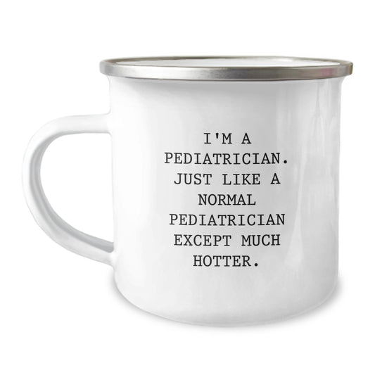Pediatrician Keepsake Camping Mug for Him Birthday Gift - Image 1