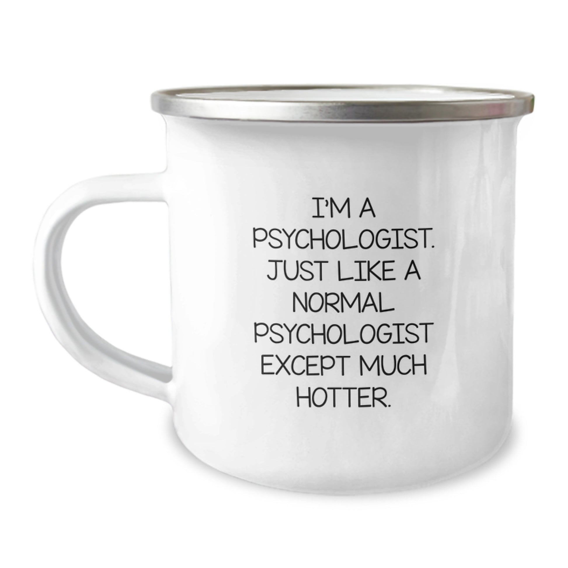 Psychologist Camping Mug Premium Keepsake for Him Graduation Gift - Image 1