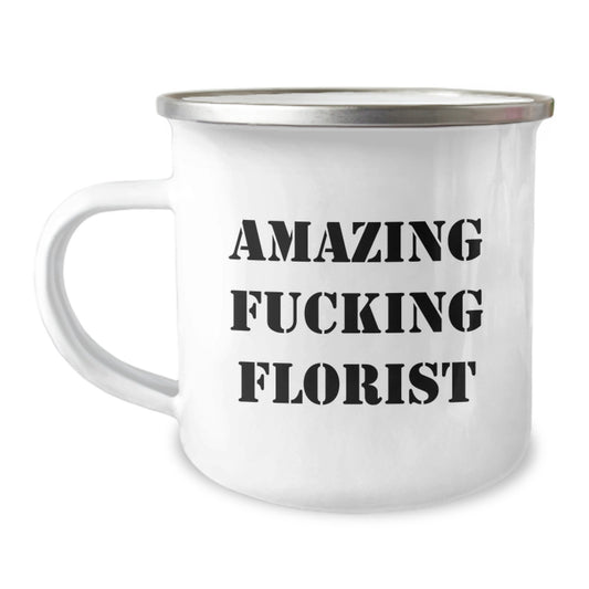Funny Gifts from 'Amazing F--king Florist' for Florist Men Birthday Unique Gifts - Image 1