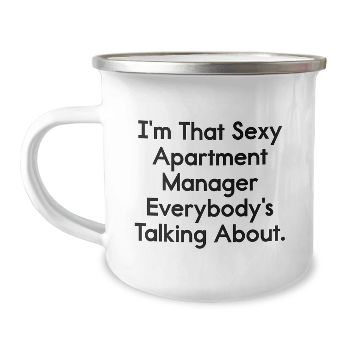 Funny Quotes for Apartment Managers Gifts from Friends Birthday Unique Presents for the Camping Mug Lover - Image 1