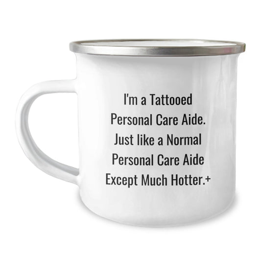 Funny Personal Care Aide Gifts for Birthday - Camping Mug for Men - Unique Personal Care Aide Present with Quote - Gifts from Friends to Family - Image 1