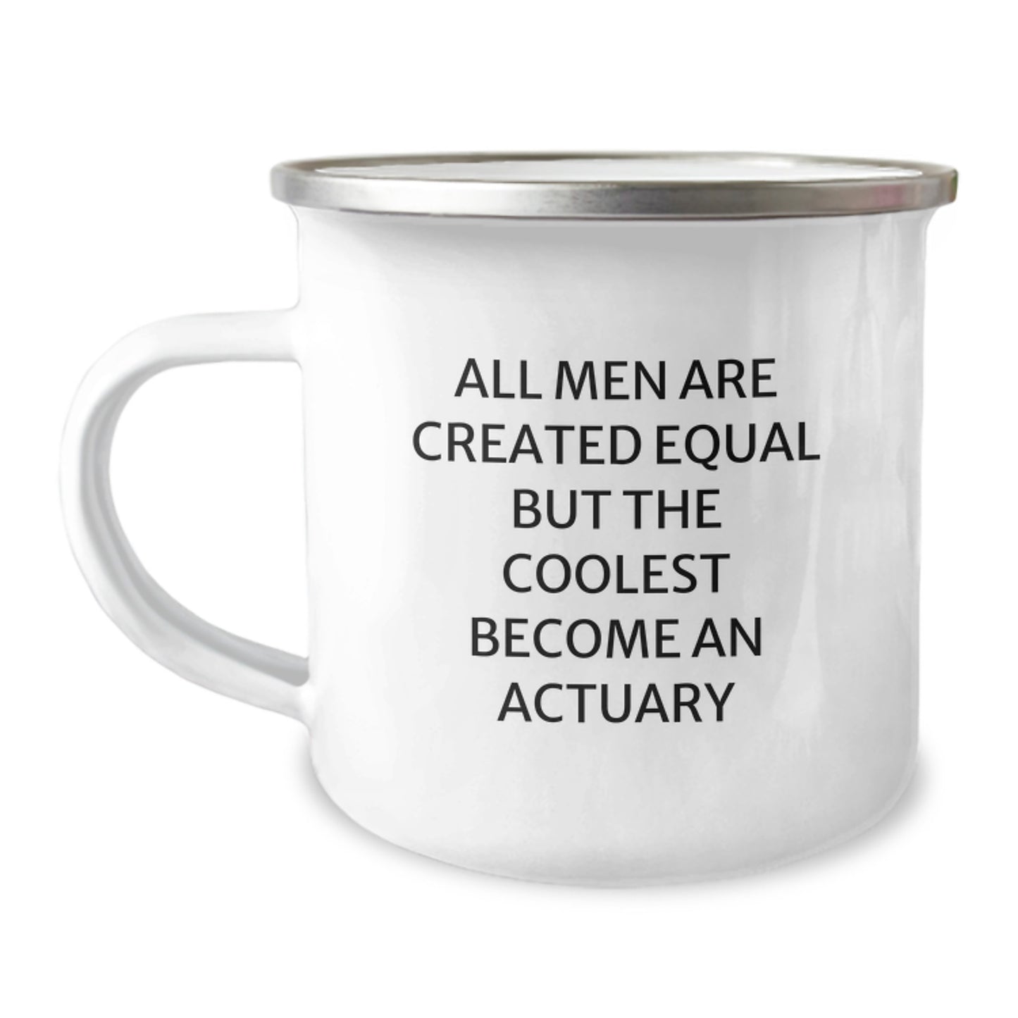 Actuary Camping Mug Novelty for Friends – Birthday Gift with Quote - Image 1