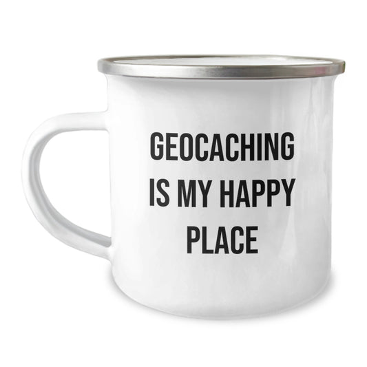 Geocaching Gifts for Geocaching Enthusiasts, Funny Quotes Camping Mug, Perfect Graduation Unique Gifts from Family, Friends, Men, Women - Image 1