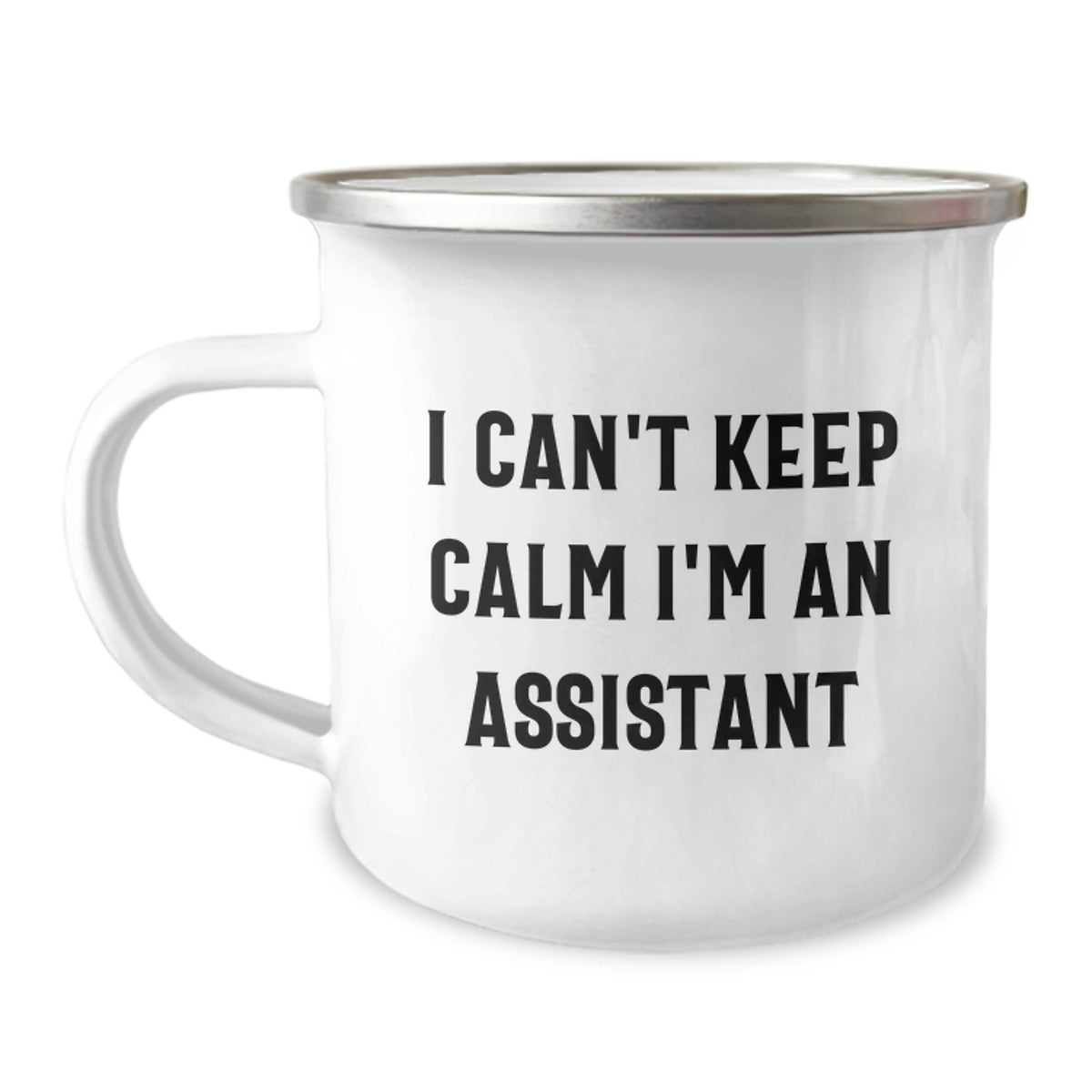 Funny Assistant Gifts for Men, Unique I Can't Keep Calm I'm An Assistant Birthday Mug Gifts from Friends, Coworkers - Image 1