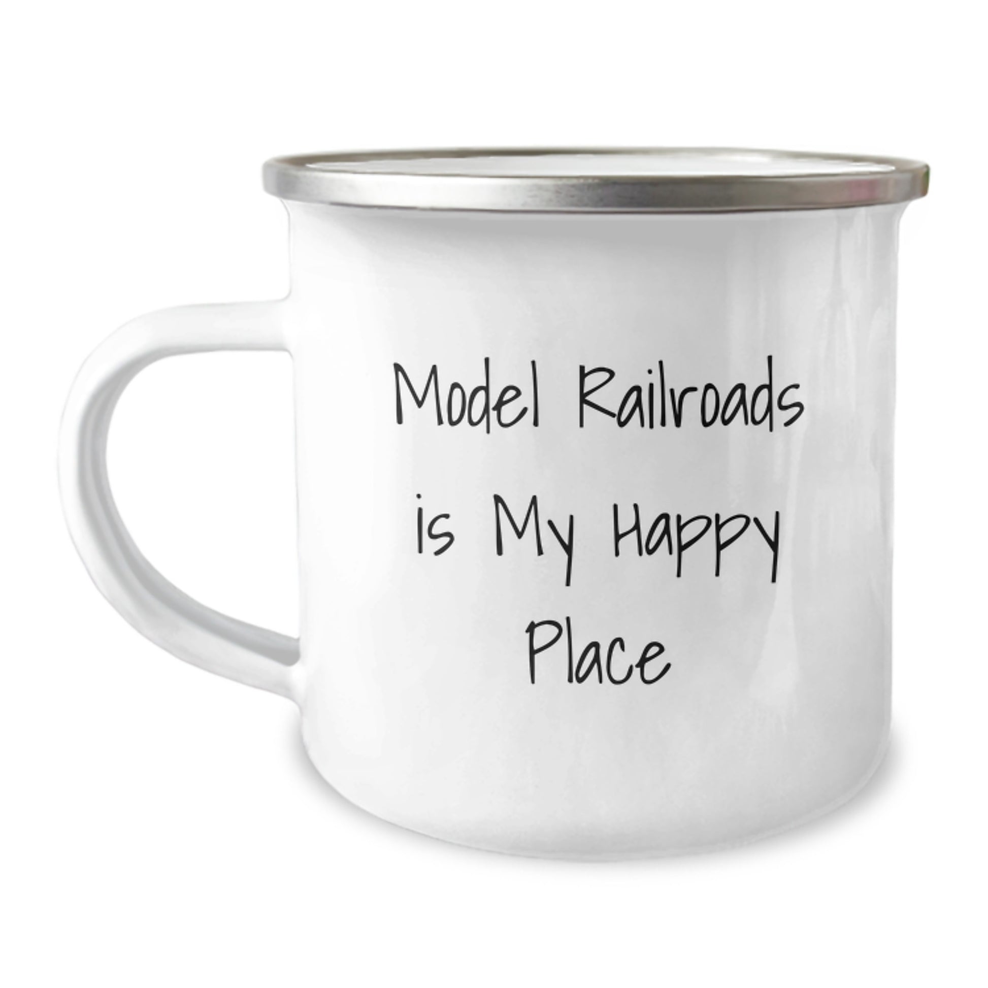 Birthday Gift Model Railroads Camping Mug for Her Present - Image 1