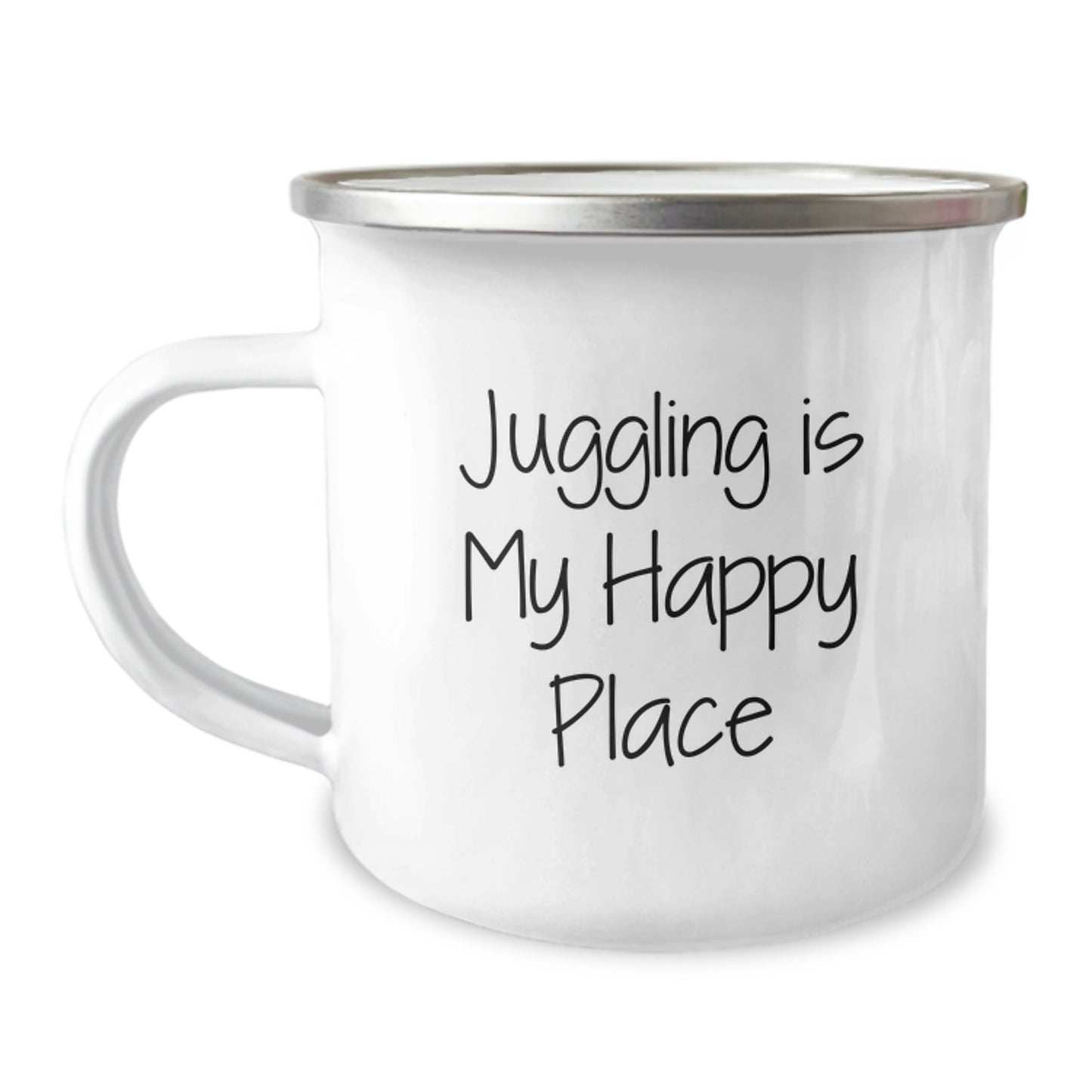 Juggling Keepsake Camping Mug for Him Birthday Gift – Durable - Image 1