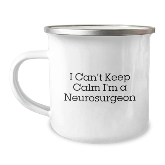Funny Neurosurgeon Gifts for Men - I'm A Neurosurgeon Camping Mug, Birthday Unique Gifts from Friends - Image 1