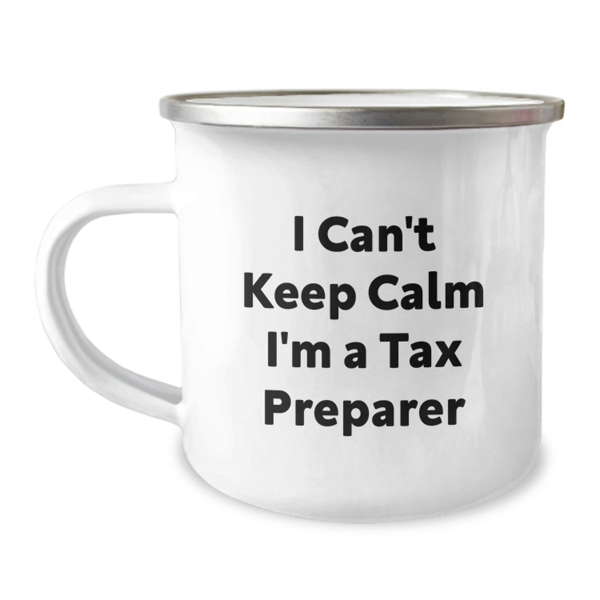 Funny Tax Preparer Gifts for Him, Birthday Unique Gifts from Friends, I'm A Tax Preparer Camping Mug - Image 1