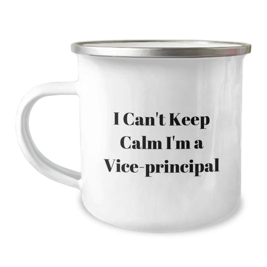 Funny Vice-Principal Humor Gifts from Friends for Vice-Principal Camping Mug - Best Birthday Unique Gifts for Vice-Principal Enthusiasts, Vice-Principal Gifts for Men, Vice-Principal Women - Image 1