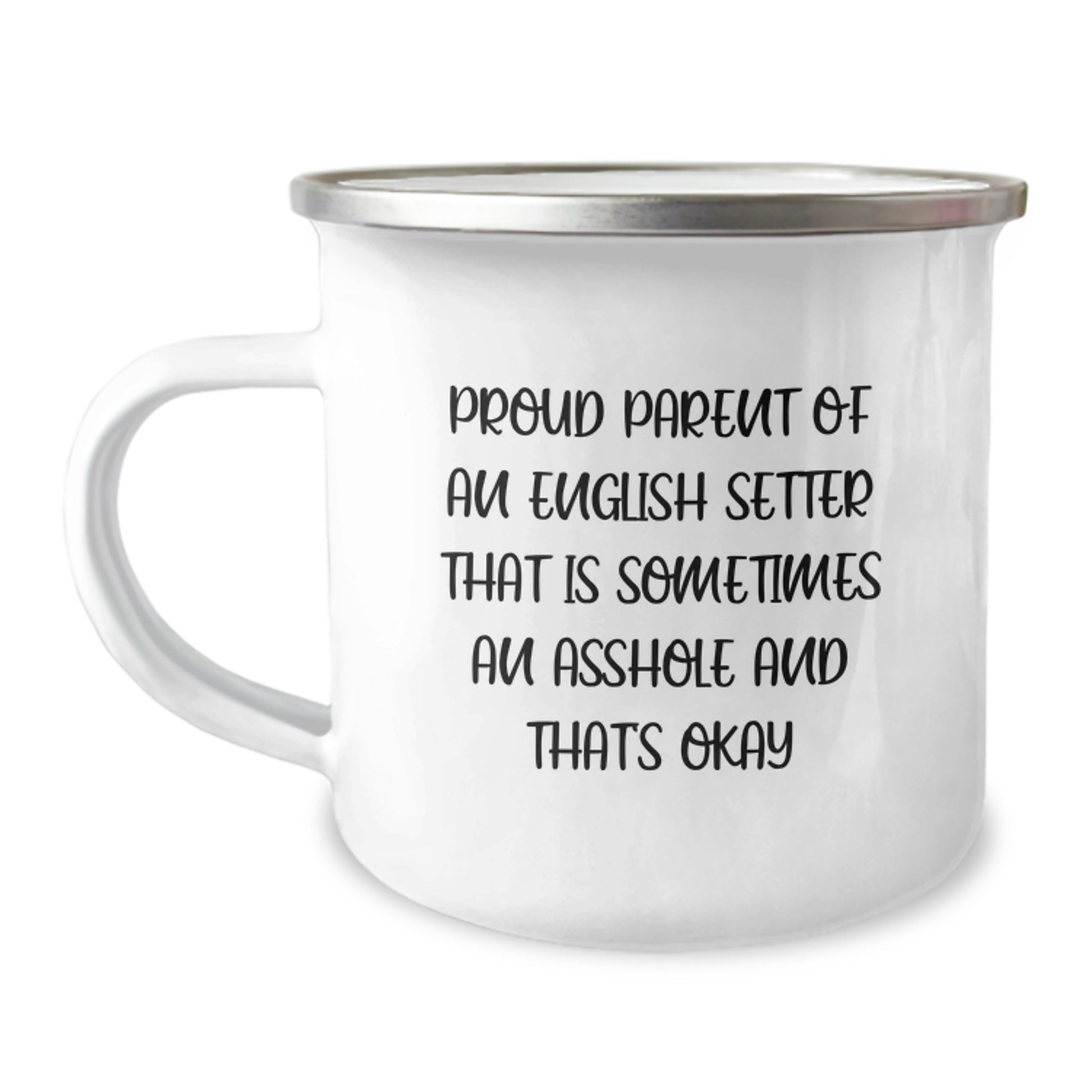 English Setter Keepsake Camping Mug for Him Birthday Gift Proud Parent - Image 1