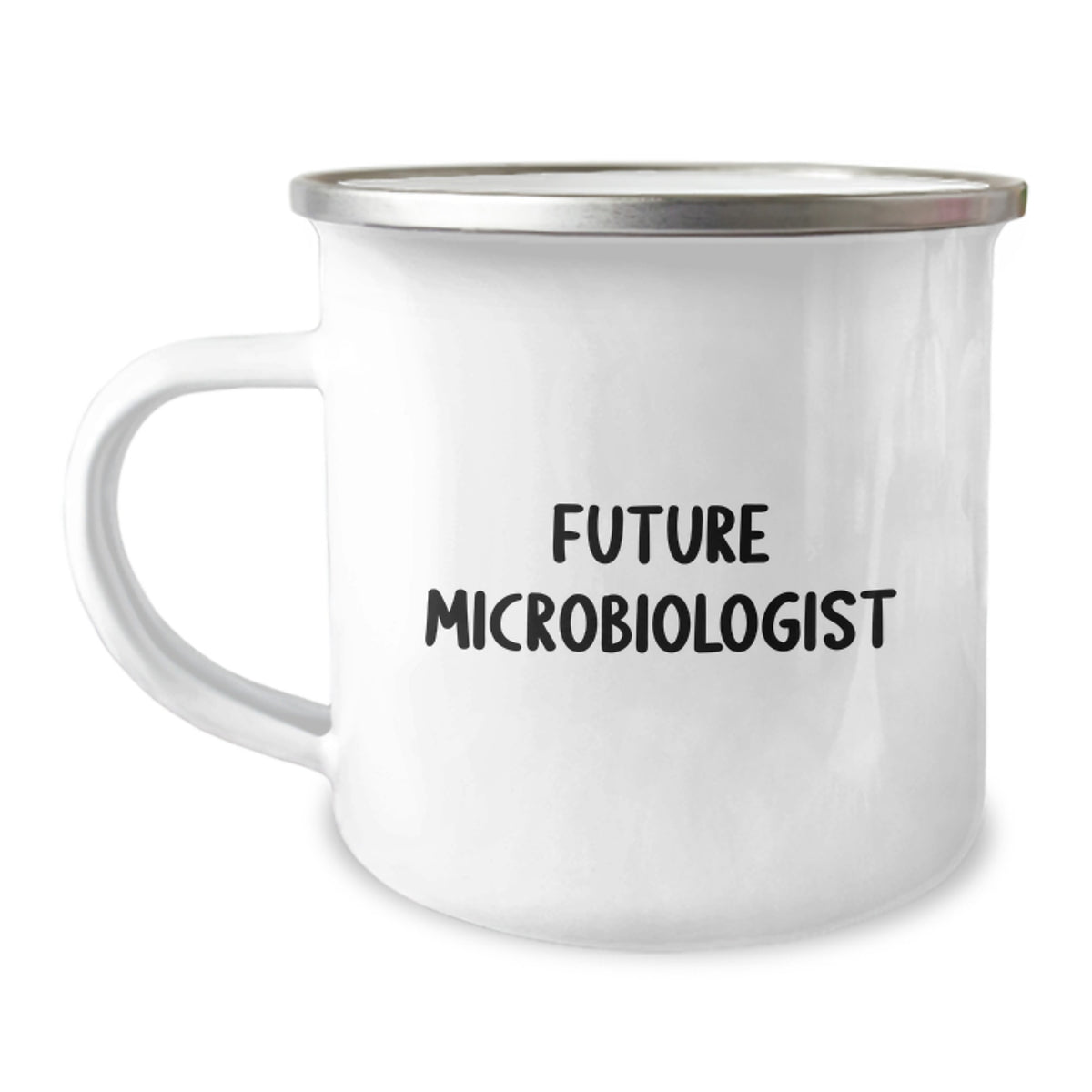 Funny Gifts for Microbiologist - 'Future Microbiologist' Camping Mug for Men, Women, and Friends - Birthday Unique Gifts from Family, Colleagues - Image 1
