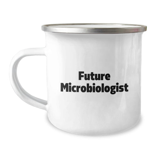 Future Microbiologist Funny Gifts for Him or Her, Camping Mug for Birthday Unique Gifts from Friends, Family, Coworkers, or Men - Image 1